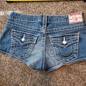 Great condition Rhinestone Authentic True Religion Shorts